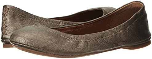 Lucky Brand Women's Emmie Ballet Flat, Pewter, 9.5 M US | Image 6