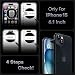 TOCOL for iPhone 15 Case, Compatible with MagSafe, Black