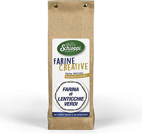 Farina di Lenticchie Verdi - 350gr - **Spedizione