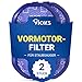 Produktbild VIOKS SET 2x Motorfilter Vormotorfilter Ersatz für Filter Dyson 917066-01 & 917066-02 - Filter für Staubsauger Dyson DC30, DC31, DC34, DC35, DC43H, DC44, DC45, DC56 & Dyson Staubsauger Ersatzteile