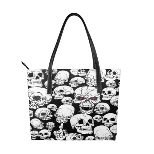 Sac fourre-tout imperméable grand sac à main bandoulière cuir PU noir