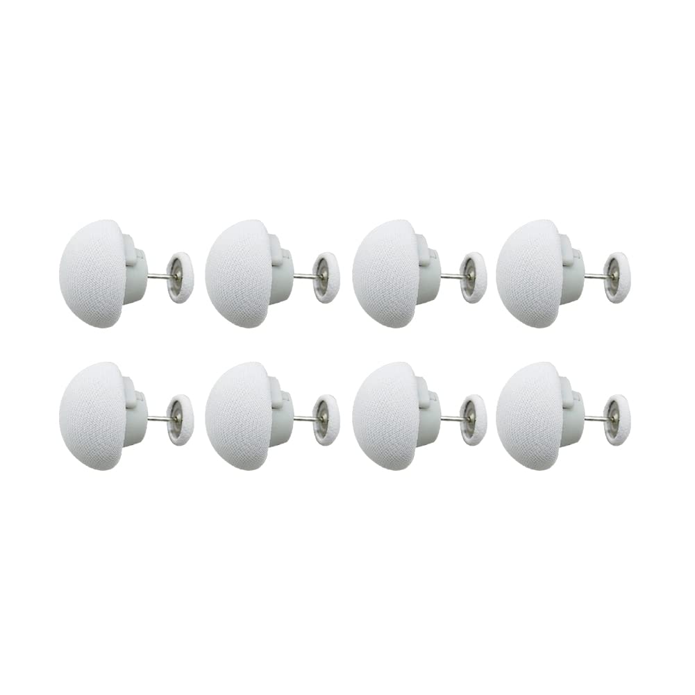 VULTRO 4/8pcs Blanket Pegs Antiskid Stripe Mushroom Shape Quilt Fixer No-shedding One Button Unlocking for Furniture Covers