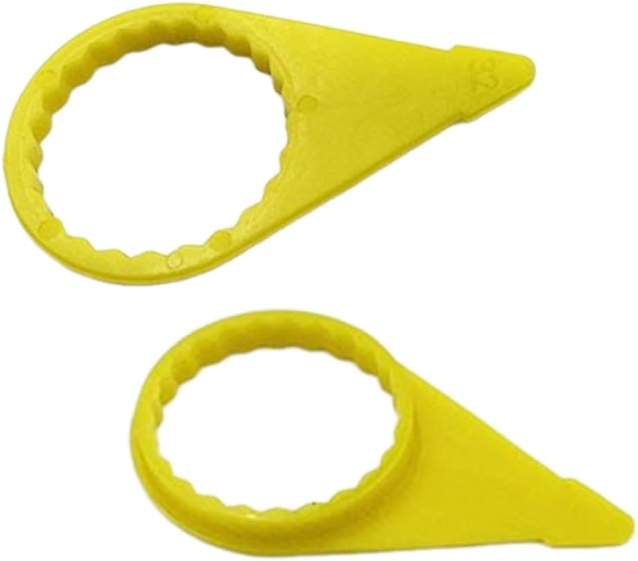 Ldabrye 200Pcs Loose Wheel Lugs Nut for 32mm 33mm Nut HighsVisibility Yellow Wheel Check