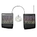 KINESIS Gaming Freestyle Edge RGB Split Mechanical Keyboard (MX Speed Silver)