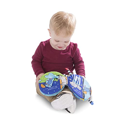 Melissa & Doug K's Kids Itsy-Bitsy Spider 8-Page Soft Activity Book For Babies And Toddlers - Cloth Baby Book And Sensory Toy With Textures To Grasp And Pages To Play Peekaboo, Ages 1 Month+ #TOP6