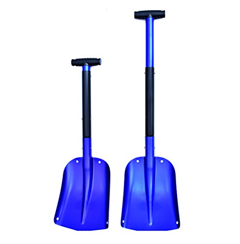 MQUMSA Portable Telescopic Aluminum Utility Car Adjustable Extended Edition Snow Shovel