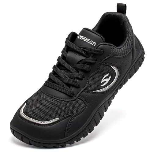 HOBIBEAR Mens Barefoot Shoes | Wide Toe Box | Comfortable Outdoor Sneaker