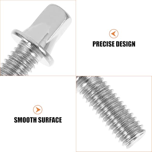 Snare Drum Screws 10Pcs, Drum Repair Tool Percussion Replacement Accessory Kit Screws