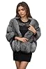 ELFJOY Luxury Faux Fur Shawl for Women Winter Fur ... #5