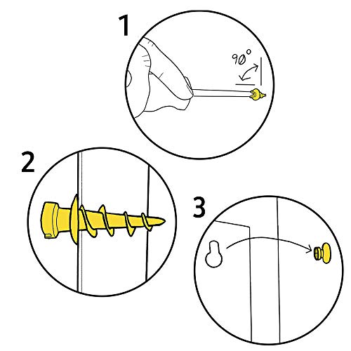 Under the Roof Decorating 5-100142 5-100154 Picture Screws, 14