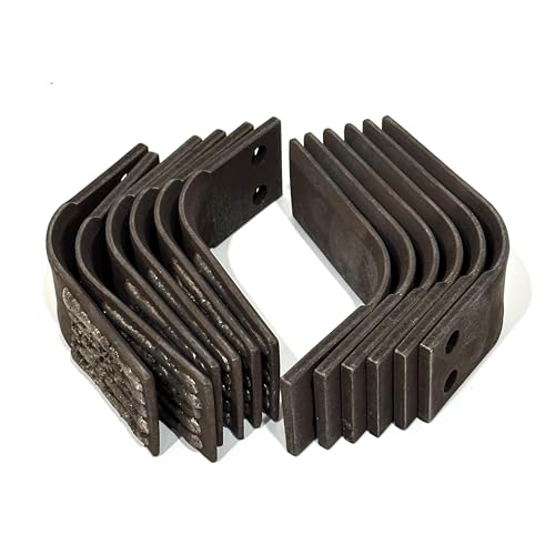 Genuine OEM Tine Set 03196-WOB for Barreto Rototiller New Model E918, E1320H, E1620B Tiller (Set of 12) (Be Sure to Match The Picture with Your Old Tine Before Placing Your Order)