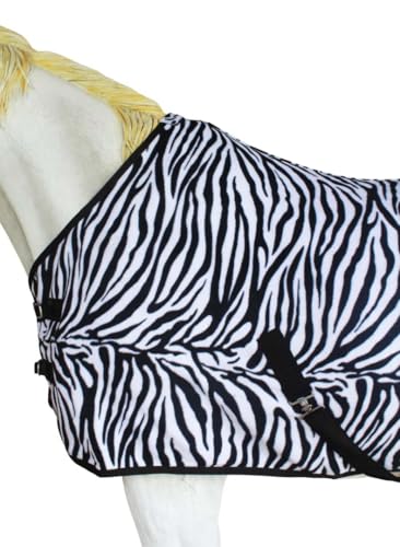 Image of Challenger Horse Polar Fleece Cooler Exercise Blanket Wicks Moisture Winter Liner 43EE05