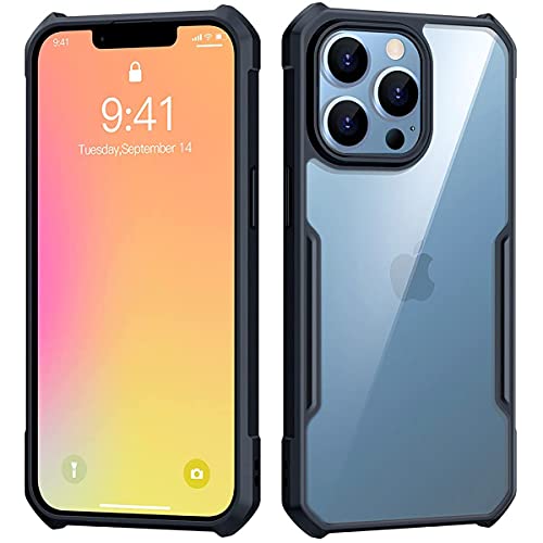 Image of RIGGEAR Xundd Back Cover Case Compatible with iPhone 13 Pro (Clear PC + TPU)