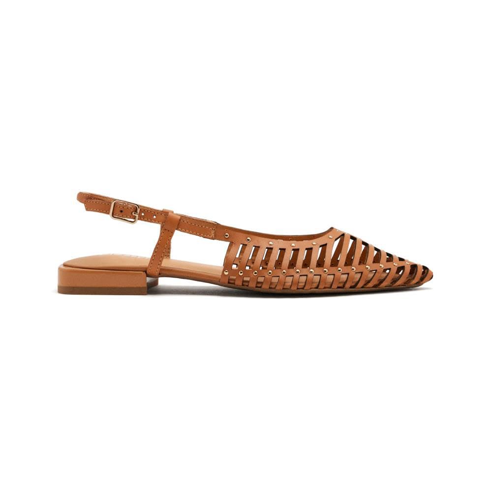 GIOSEPPO Jericho, Women's Mary Jane Flat Shoes, Camel, 4 UK