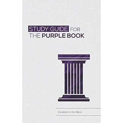 Study Guide for the Purple Book: Establish in the Word