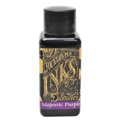 Diamine 30ml Majestic Purple fountain pen ink bottle