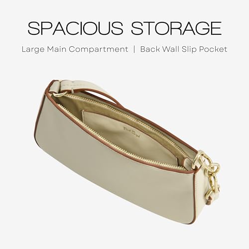 Concept One Fred Segal Bag, Women's Leather Mini Handbag with Chain Shoulder Strap3