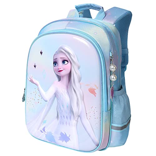 Bolsas escolares de 16', estudantes do ensino fundamental, meninas, meninas do jardim de infância, mochilas leves...
