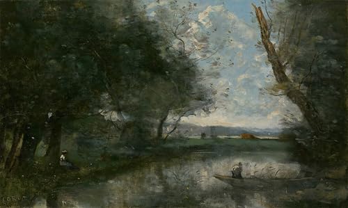 Peinture Poster Impression pour transformer un mur vide avec un paysage moderne 60x90