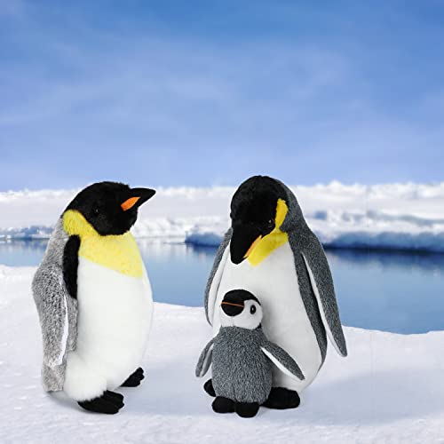Penguin Plush Toy, 10" Stuffed Animal Small Plushie Doll, Soft Fluffy Like Real Penguin Hugging Toy - Present For Every Age & Occasion #TOP1