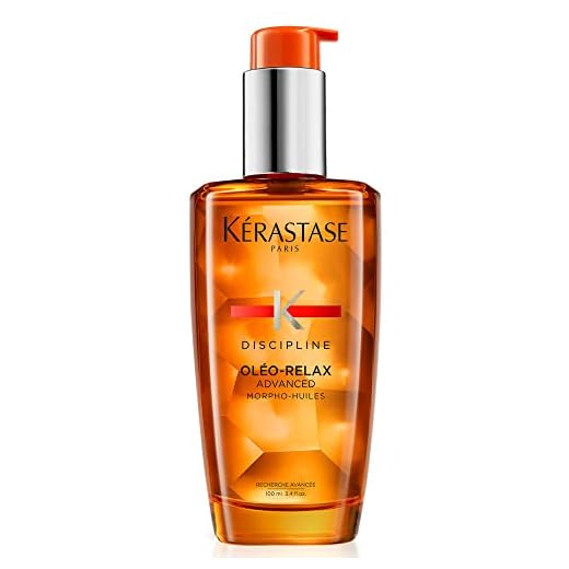 Kérastase Sérum Discipline Serum Oléo-Relax Advanced, Cabelos com frizz, Redução do volume, Complexo Morpho-Huiles®, 100 ml