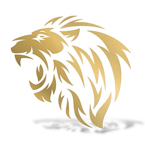 Sticker prespaziato oro 12cm