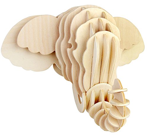 Preisvergleich Produktbild Quay Elefant Kopf Holzkonstruktion Kit FSC
