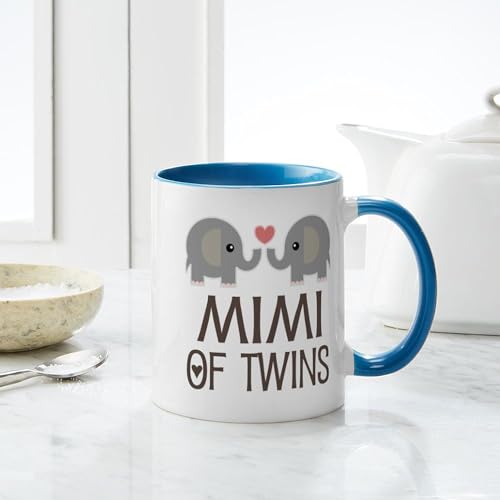 Taza de cerámica 11 oz CafePress Mimi Of Twins miniatura 6