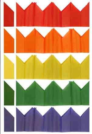 MustBeBonkers 40 x CHRISTMAS PARTY CRACKERS HAT - TISSUE PAPER CRACKER HATS - ASSORTED COLOURS