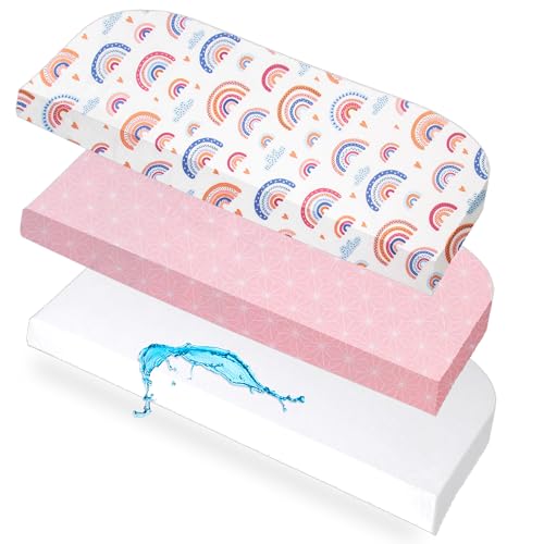 Lovely Hippo 2X Spannbettlaken 50x89 cm Kompatibel mit BabyBay +