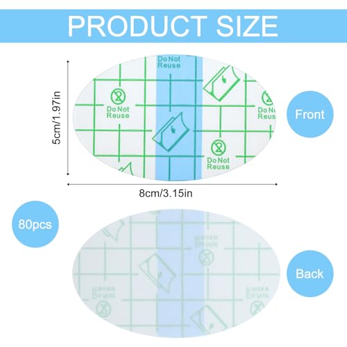 80 fundas desechables impermeables para las orejas, para ducha, surf, esnórquel, natación, deportes acuáticos, baño de niños, mujeres, hombres, adultos, festivales, regalos, 3.15 x 1.97 pulgadas - imagen 2