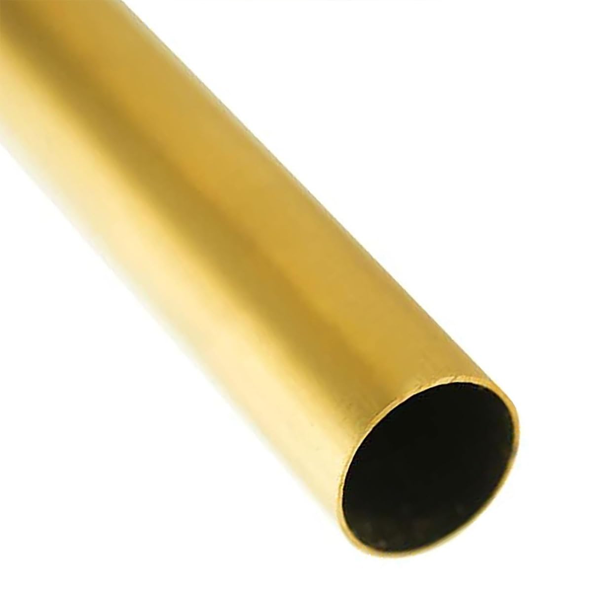 Oevxzdcir One Color Round Brass Tube Tube 21Mm Od 0.5-2Mm Wall Thickness 500Mm Length Metal Seamless Brass Round Straight Pipes Tubing(21 * 0.5Mm)