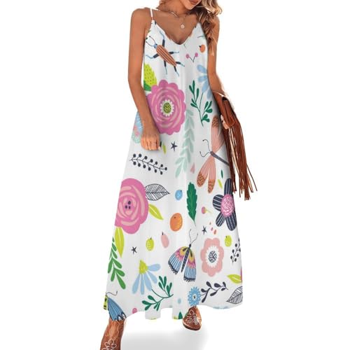 Robe longue papillon féerique pour s'évader et flâner au bord de l'eau