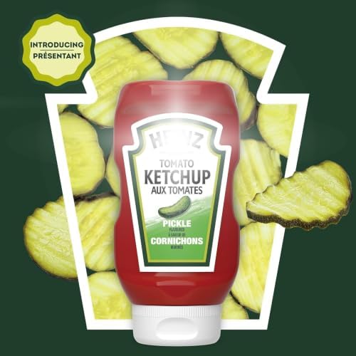 ZENVOIRA Ketchup Heinz Pickle Flavored Tomato Ketchup 375ml/13 oz - 2 ct — view 4