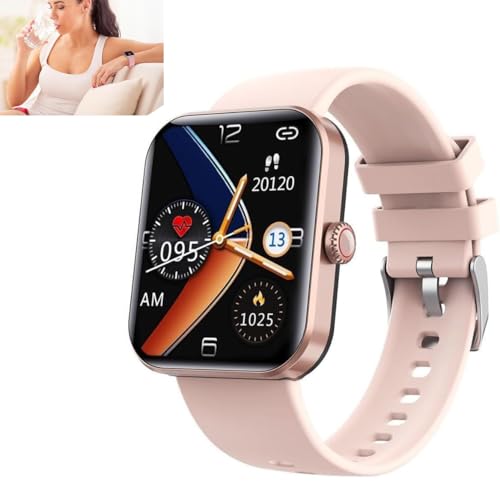 Generic Elecgrove Smart Watch,Colipoz Trackpro 2.0,Libiyi Smartwatch, Elecgrove Watch, Smart Fitness Watch for Men Womens, 2024 New Full Screen Classic Looking Business Smart Watch (Pink), standard