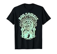 Music Album design. Official Rob Zombie Merchandise Rob Zombie T-Shirts for Men, Women, Girls and Boys; Rob Zombie Apparel Lightweight, Classic fit, Double-needle sleeve and bottom hem