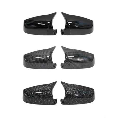 Capuchons rétroviseur BMW E60 E63 noir brillant coques de style sport premium - 4