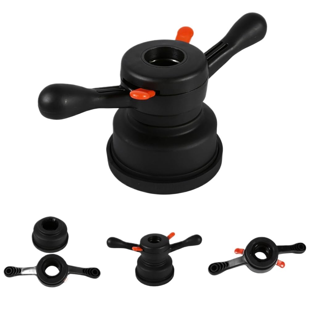 Hoping Reemplazo del Cubo de liberación rápida de Tuerca de Mariposa para balanceador de Ruedas Compatible con Cambio de neumáticos estándar(As Shown 40mm x 3mm)