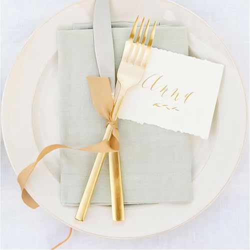Image of Double Face Gold Satin Ribbon 1 /4 inch X 50 Yards Polyester Gold Ribbon for Gift Wrapping Very Suitable for Weddings Party Hair Bow Invitation Decorations and More