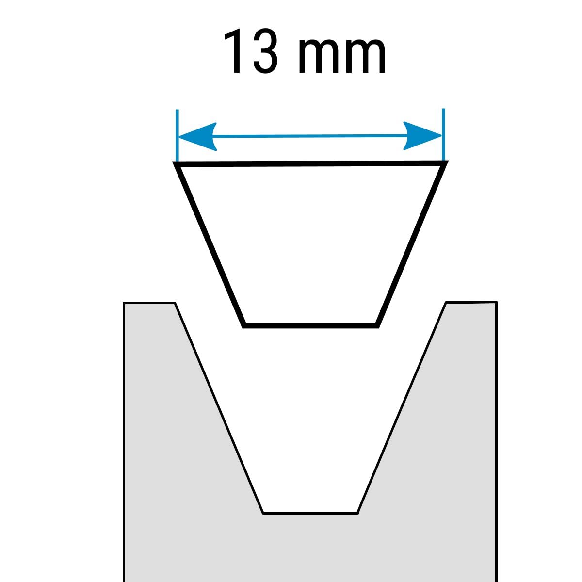 Keilriemenscheibe 160mm 1-rillig Für Keilriemen SPA 13mm Welle 19mm Varianten Riemenscheiben 60mm-160mm Bohrung von 19 mm bis 40 mm mit Keilnut 1x13mm Riemenrad Riemenantrieb