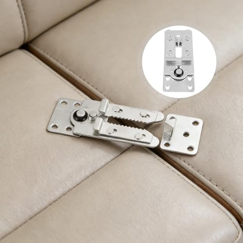 Conectores para sofá seccional y piezas de repuesto metálicas de sujeción para muebles 8