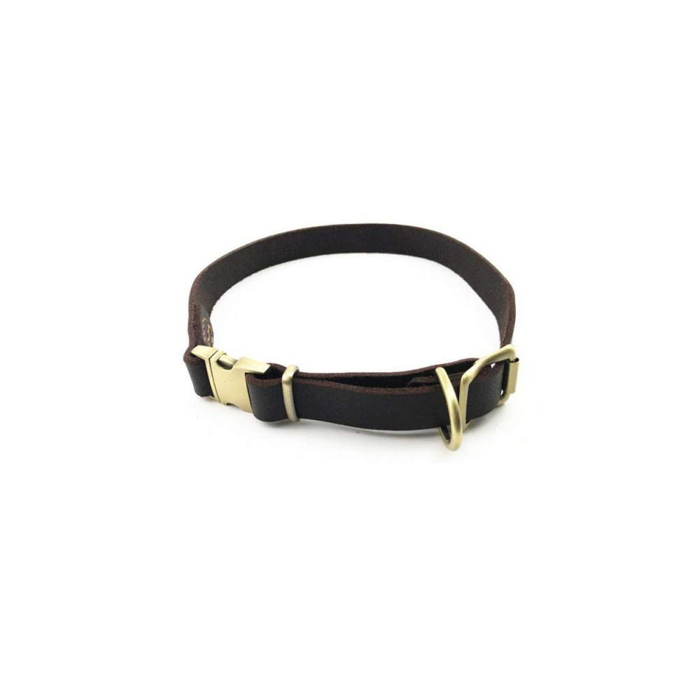 Collier pour chien en peau de vache REYG : le confort de votre ami fidèle
