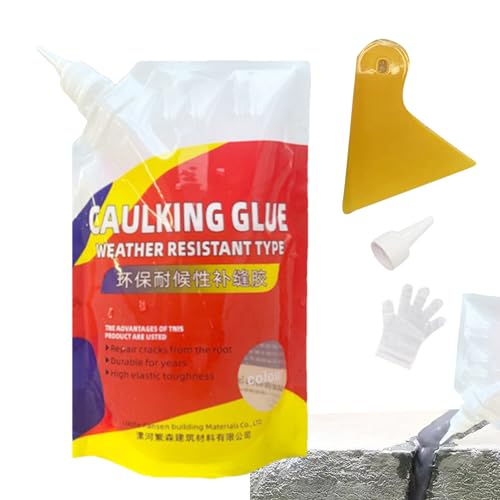 Sellador De Reparación De Concreto | Kit De Reparación De Grietas De Concreto | Patch De Concreto Impermeable | Adhesivo De Calafateo, Sellador De Calafateo De Concreto, Sellado De Grietas De Cemento