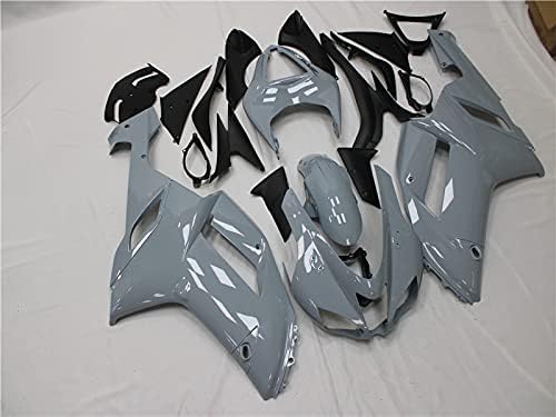 Miniatura 2 de NT FAIRING Nardo Gris Carenado Fit para Kawasaki Ninja 2007 2008 ZX6R 636 ZX-6R Inyección ABS Plásticos Carrocería Kit Cuerpo Trabajo 07 08 A059