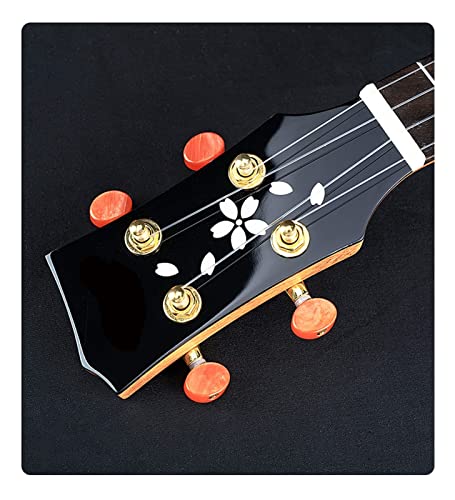 ukulélé Voyage Acajou Single Simple ukulélé Femme Petite Guitare 23 Pouces placage débutant (Color : 26inch) - Les Beatles, Paul McCartney, John Lennon, RIngo Starr, George Harrison ukulélé Voyage Acajou Single Simple ukulélé Femme Petite Guitare 23 Pouces placage débutant (Color : 26inch) – Image 6