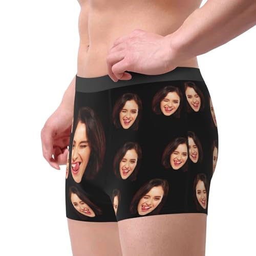 Custom Boxers Briefs Personalized Boxers for Men Custom Boxers with Face Boyfriend Husband Father Valentine's Day Gifts4
