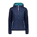Produktbild CMP Damen Kapuzenjacke, extraleicht und wattiert mit Primaloft Black Eco Jacke, Blue, D40