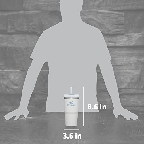 Stanley Quencher H2.0 Flowstate Stainless Steel Vacuum Insulated Tumbler With Lid And Straw For Water, Iced Tea Or Coffee, Smoothie And More, Fog, 20 Oz #TOP6