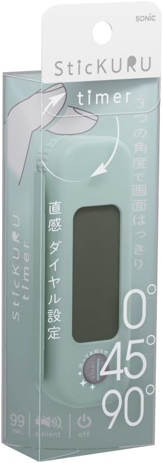 Sonic SP-8327-LB Stickle Timer, Dial Type, Light Blue