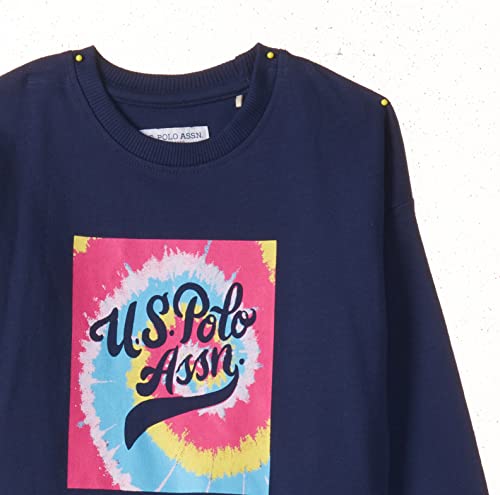 Image of U.S. Polo Assn. Kids Regular fit Cotton Crew Neck Sweatshirts